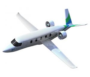 Zunum Aero hybrid electric airplane