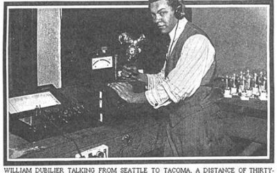 A wireless telephone. In 1909?