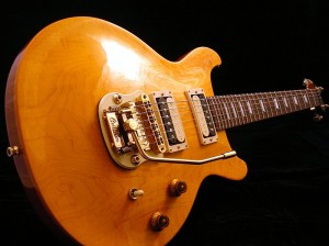 A whammy bar on an electric guitar, invented in Washington State