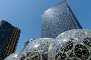 Amazon's headquarters in Seattle, Washington.